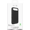 Puro Pure Icon Mag Pro Liquid Silicone dėklas skirtas Apple iPhone 17 Air, MagSafe Compatible, with Camera Protection and Aluminum Mygtukai – juodos spalvos