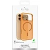 Puro Daylight Magsafe Compatible Silikoninis dėklas for iPhone 17 Pro - Translucent Oranžinis