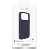 Puro Icon Mag Pro Liquid Silikoninis dėklas for iPhone 17 Pro, MagSafe Compatible, with Camera Protection and Aluminum Mygtukai - Dark Mėlyna