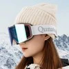 Qunature Berėmės slidinėjimo akiniai nuo rasojimo, apsaugantys nuo UV400 – balti