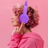 Ausinės Słuchawki Hainice KittyBeats P47, violetinė