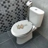 Deska Tualeto dangtis universaliam tualeto dangčiui su minkštu atvartu
