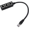 RTO Adapteris rozgłałęźnik 100 mb/s lan rj45 3xrj45 ftp -e397
