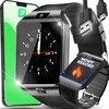 Smartwatch Išmanusis laikrodis Išmanusis laikrodis su lenkų meniu, SIM kortelė, SD kortelė, IPS LCD ekranas, skambučiai