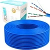 LAN tinklo kabelis RJ45 cat 6a interneto kabelis UTP maršrutizatorius susukta pora 305m -E553-1