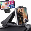 Retoo Automobilinis telefono laikiklis su segtuku, skirtas prietaisų skydeliui (4-6,5 colių).