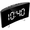 Zegar Laikrodis Skaitmeninis laikrodis, elektroninis žadintuvas, LED termometras -e738