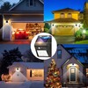 RTO LED saulės lempa su judesio ir prieblandos jutikliais, lauko, skirta sodui, 20 LED, IP65 - E006