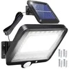 Retoo Lampa Saulės lempa su judesio jutikliu 100 LED - E077 mėlyna dėžutė