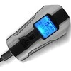 Lampka LED dviračio žibintas, odometras, km spidometras, USB -s092