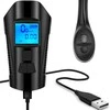 Lampka LED dviračio žibintas, odometras, km spidometras, USB -s092