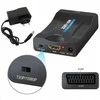 Retoo Adapterio keitiklis SCART į HDMI signalo adapteris euro jungtis AV euro fhd -e392