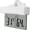 RTO Termometr zewnętrzny wewnętrzny okienny na okno higrometr cyfrowy °c/°f