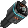 Transmiter „Bluetooth“ FM siųstuvas MP3 įkroviklis 2xUSB SD LCD - E665