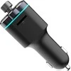 Transmiter „Bluetooth“ FM siųstuvas MP3 įkroviklis 2xUSB SD LCD - E665