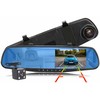 RTO Wideorejestrator w lusterku kamera cofania samochodowa rejestrator jazdy -m011