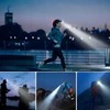 Latarka, Žibintuvėlis, Priekinis žibintas, LED galvos žibintas, atsparus vandeniui, įkraunamas, LED COB, 300 m