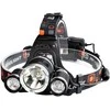 RTO Žibintuvėlis czołowa 3 x led t6 cree czołówka aku