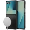Ringke Onyx Magnetic MagSafe dėklas skirtas Samsung Galaxy Z Flip 7 – juodos spalvos