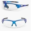 Rockbros 10069 photochromic UV400 dviratininko akiniai – mėlynos spalvos