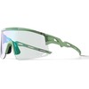 Rockbros Photochromic dviratininko akiniai su UV apsauga ir Corrective Insert – žalios spalvos