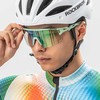 Rockbros Polarized dviratininko akiniai su UV apsauga ir Corrective Insert – baltos spalvos