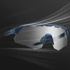 Rockbros Polarized dviratininko akiniai su UV apsauga ir Corrective Insert – pilkos spalvos