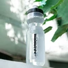 Rockbros 750 ml Bicycle Bottle - Transparent with Juodas Mouthpiece