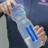 Rockbros 750 ml dviračio gertuvė – permatoma su Mėlyna kandikliu
