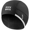 Rockbros M016 žieminė vėjui nelaidi dviratininko kepuraitė, dydis 54-61 cm - Juodas