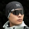 Rockbros M016 žieminė vėjui nelaidi dviratininko kepuraitė, dydis 54-61 cm - Juodas