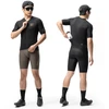 Rockbros YDDX011 Diamond Short Sleeve Cycling Jersey Size L - Juodas