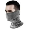 Qunature 11230014001 ski scarf, sports bandana, universal size - pilka