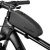 Rockbros AS-019 bicycle frame bag waterproof 1.5 l – juodos spalvos