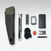 Rockbros DB005 Top Tube Bike Bag 0.9L – juodos spalvos and Žalias