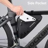 Rockbros B39-2 waterproof dviračio krepšys for frame – juodos spalvos
