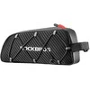 Rockbros 039BK bicycle frame bag 1 l with braid – juodos spalvos