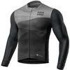 Rockbros cycling jersey 15120009003 long sleeve spring/summer L – juodos spalvos