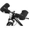 Rockbros D16-B Motorcycle-Compatible Windproof Atsparus vandeniui Handlebar Gloves - Juodas
