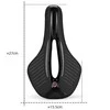 Rockbros 38210005001 foam MTB dviračio balnelis – juodos spalvos