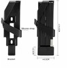 Rockbros 32140003001 sulankstoma dviračio spyna su raktu ir rankena, 68 cm - juodas