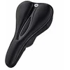 Rockbros LF047-S silicone gel bicycle seat cover dydis M – juodos spalvos
