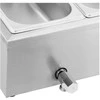 Royal Catering Bain-marie maisto šildomasis bufetas su dangteliu 6 x GN 1/3 2100 W