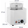 Royal Catering Bain-marie elektrinis šildytuvas sriubos stotelė 500 W 7 l