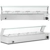Royal Catering Bain-marie maisto šildomasis bufetas su dangteliu 4 x GN 1/2 2000 W