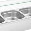 Royal Catering Bain-marie maisto šildomasis bufetas su dangteliu 3 x GN 1/2 2000 W