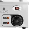 Royal Catering Bain-marie maisto šildomasis bufetas su dangteliu 4 x GN 1/2 2000 W