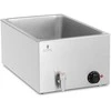 Royal Catering Bain-marie elektrinis šildytuvas su čiaupu GN 1/1 konteineriams 600 W