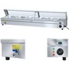 Royal Catering Bain-marie vandens šildytuvas su čiaupu ir stikliniu dangteliu 2200W 30L + 5x GN1/2 talpa