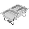 Royal Catering Buffet bain-marie šildytuvas makaronų patiekalams su GN indeliais 2 x 8l - rinkinyje 2 vnt.
